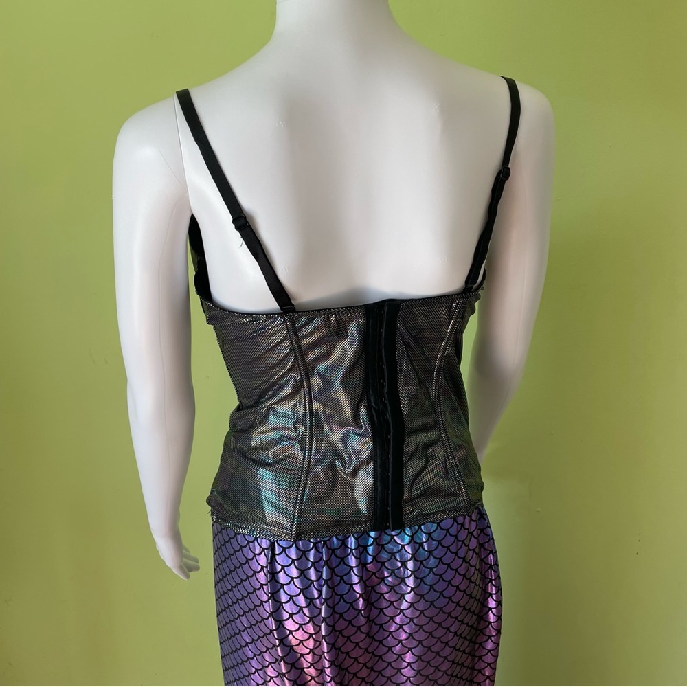 🧜‍♀️ Spirit Halloween mermaid costume top and skirt L - Picture 7 of 12
